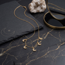 Crescent Moon Charm Necklace