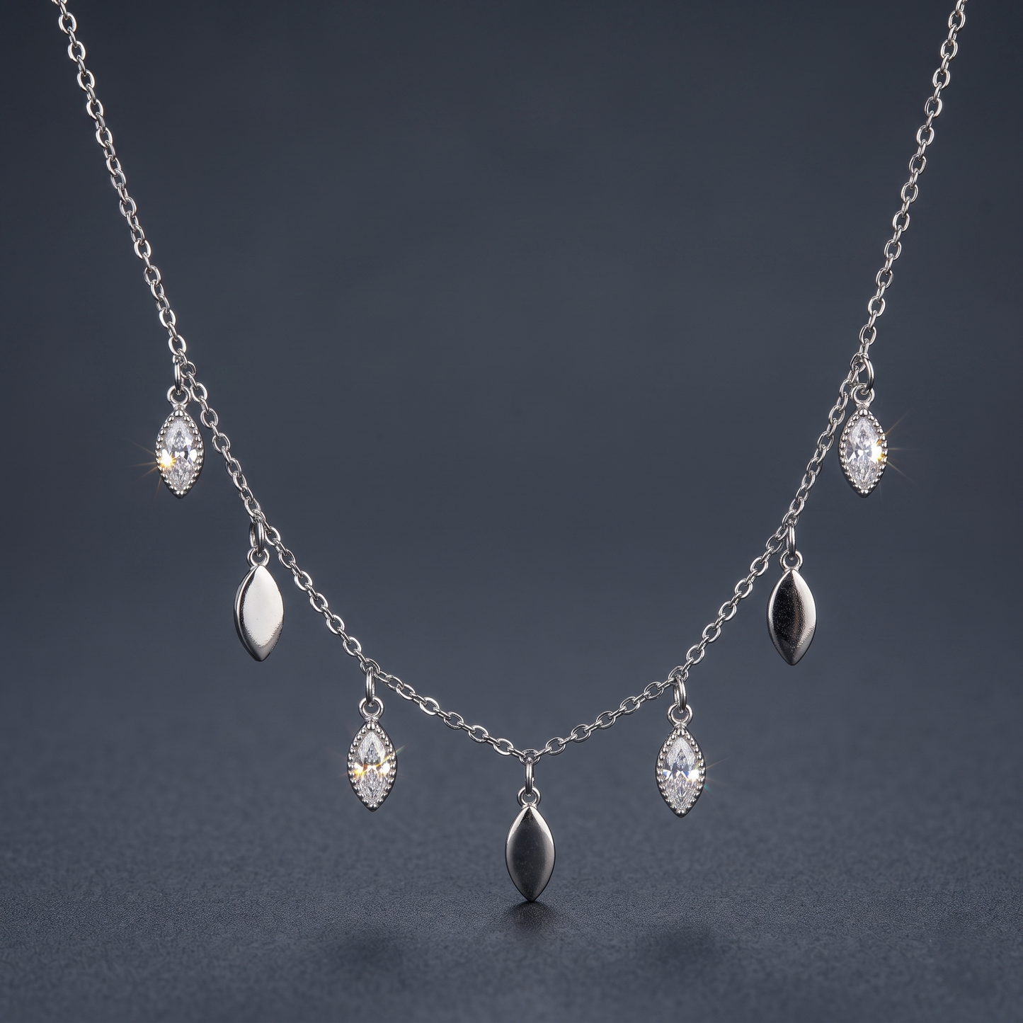 Little Boat Dangle Necklace