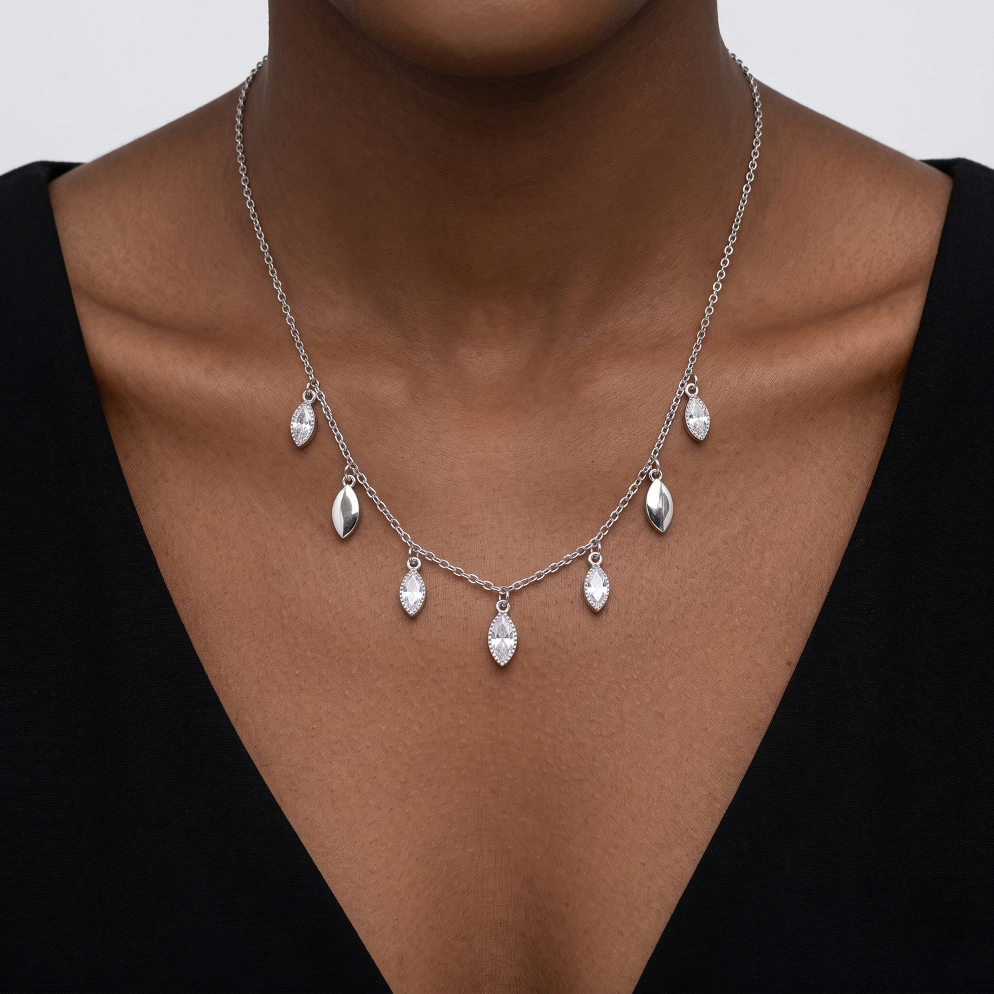 Little Boat Dangle Necklace
