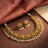 Majestic Peacock Matte Necklace