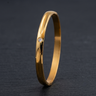 Minimalist Single Stone Gold Plated Bracelet